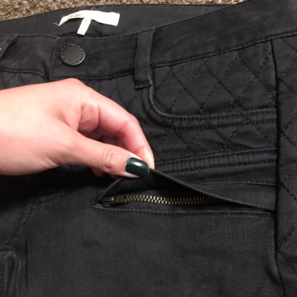 Maje Black Low Rise Anthracite Jeans - Picture 4 of 12